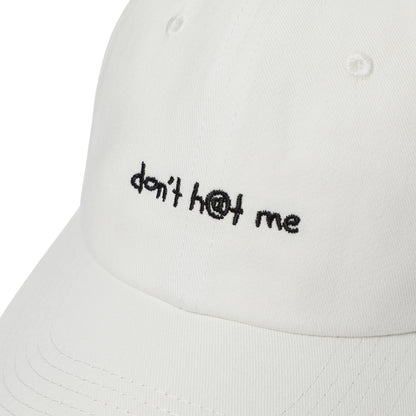 don't h@t me | white | front